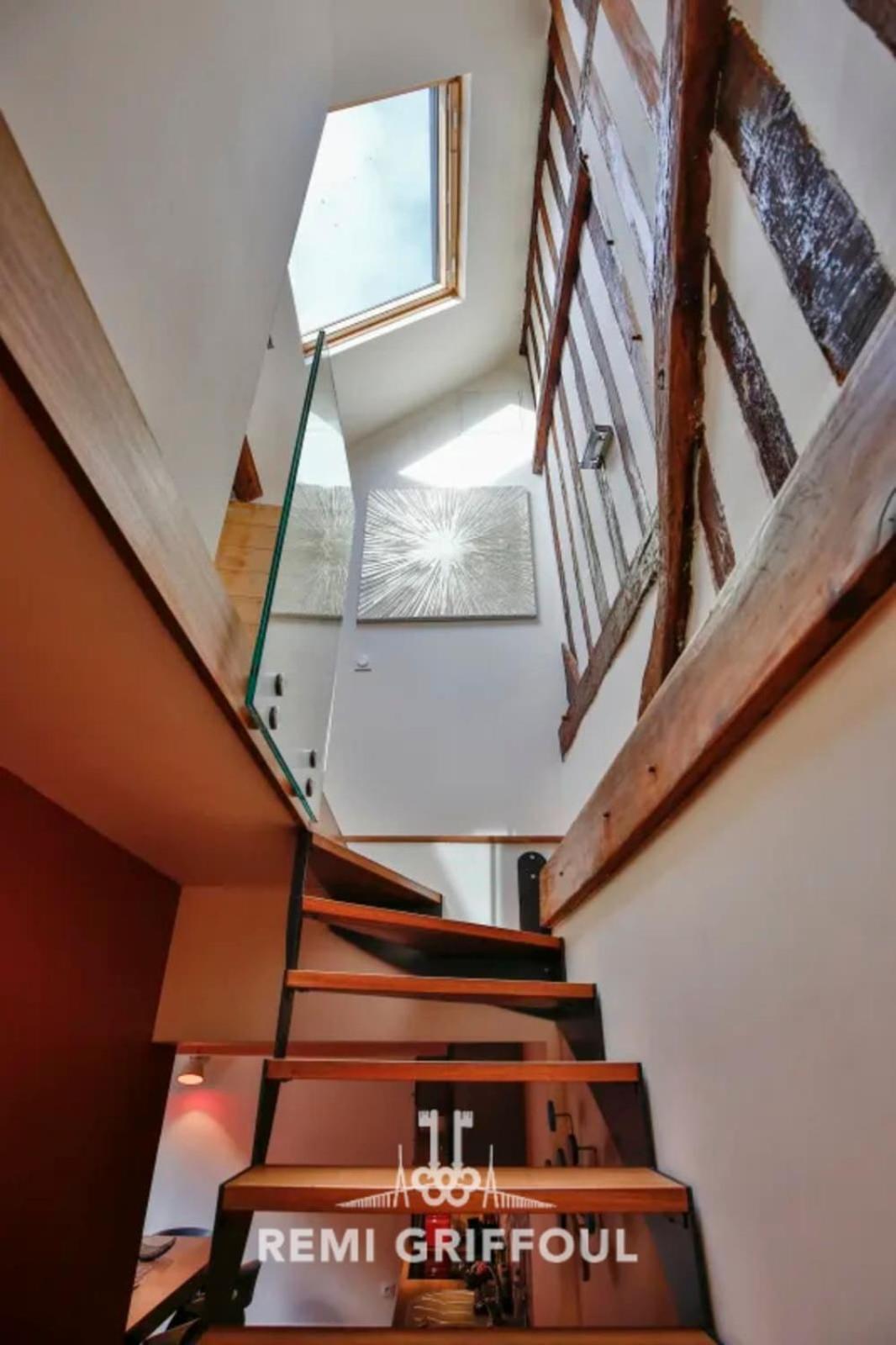 Le Reve D'Alice Charming Duplex 80 M 4 People Heart Of Honfleurアパートメント エクステリア 写真