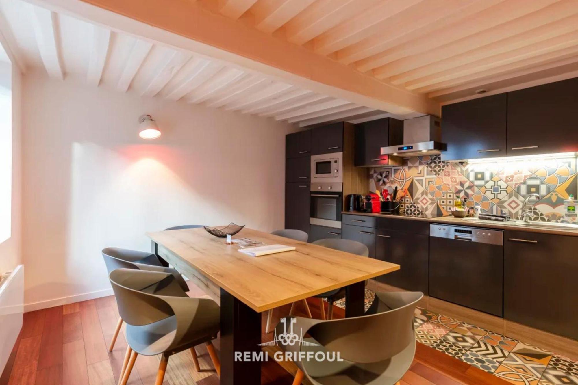 Le Reve D'Alice Charming Duplex 80 M 4 People Heart Of Honfleurアパートメント エクステリア 写真