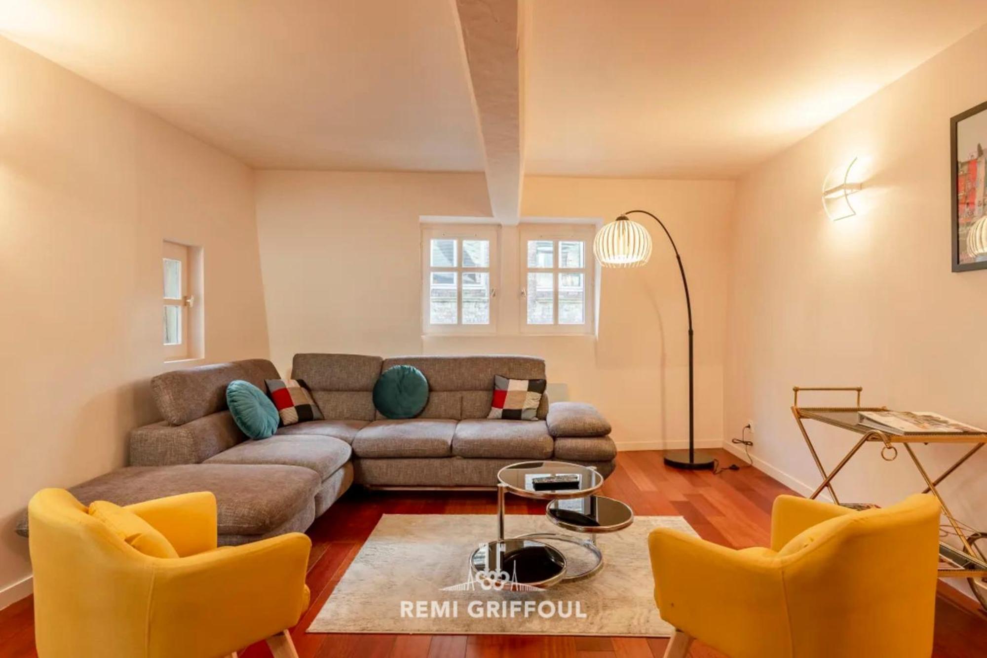 Le Reve D'Alice Charming Duplex 80 M 4 People Heart Of Honfleurアパートメント エクステリア 写真